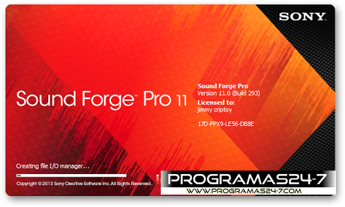 download sony sound forge pro 10 full crack